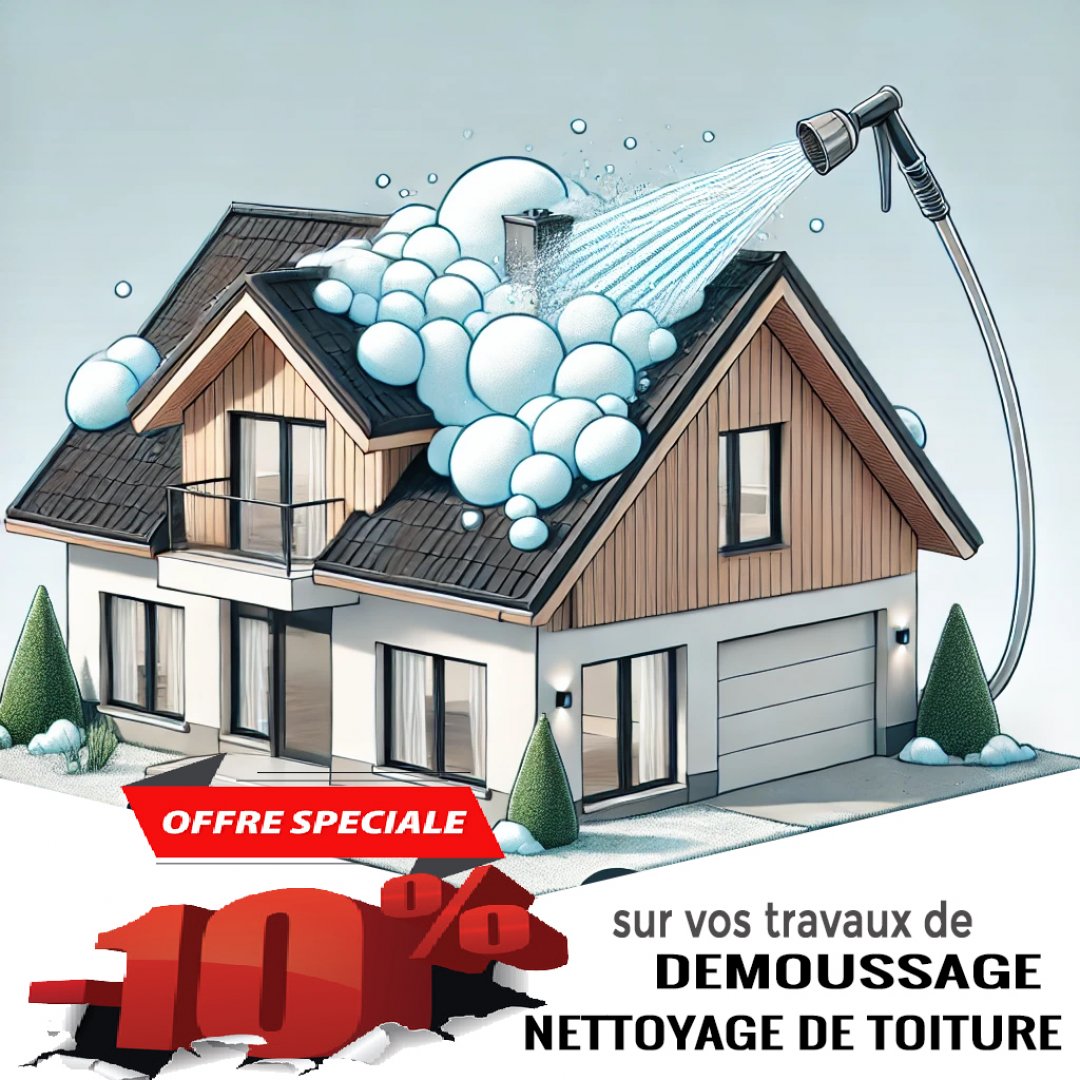 Protégez Votre Toit : -10% Sur Notre Service De Démoussage Professionnel